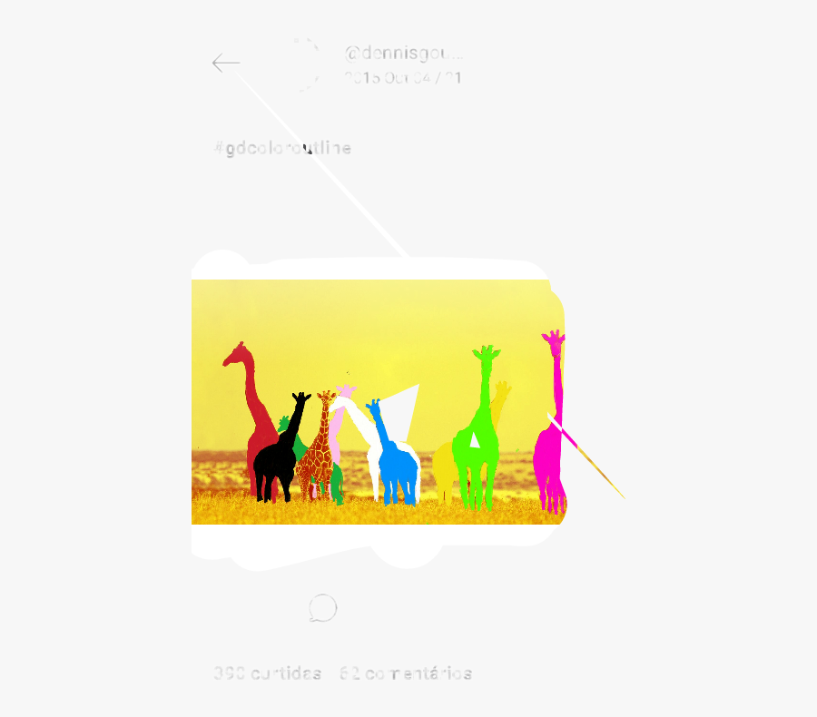 Llama Clipart Picsart - Giraffe, Transparent Clipart