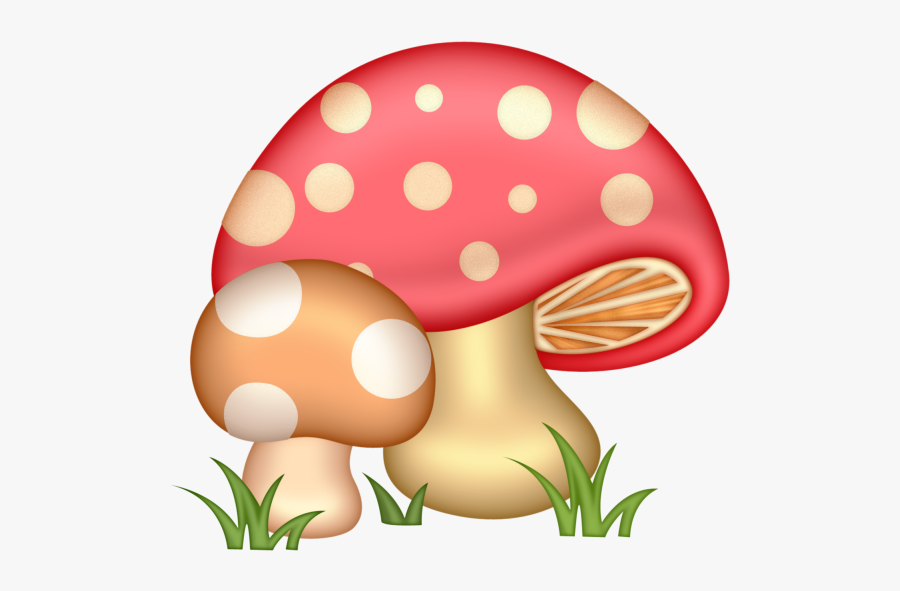Svg Freeuse Woodland Clipart Garden - Transparent Mushroom Clip Art, Transparent Clipart