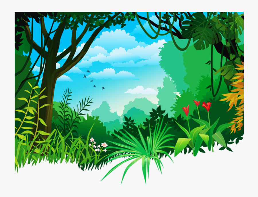 Download Jungle Background Png Clipart Tropical And - Jungle Background Clipart, Transparent Clipart