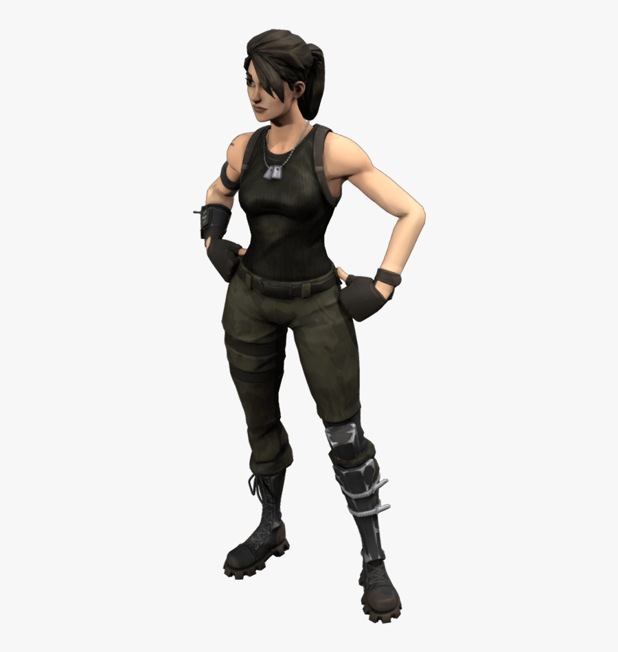 Fortnite Wallpapers Transparent & Png Clipart Free - Commando Skin Fortnite Png, Transparent Clipart