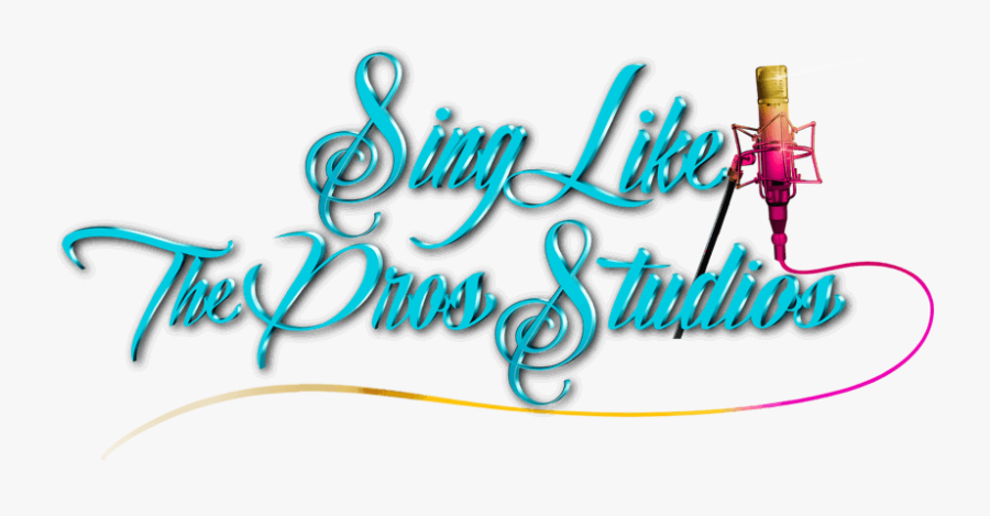 Sing Clipart Voice Lesson - Calligraphy, Transparent Clipart