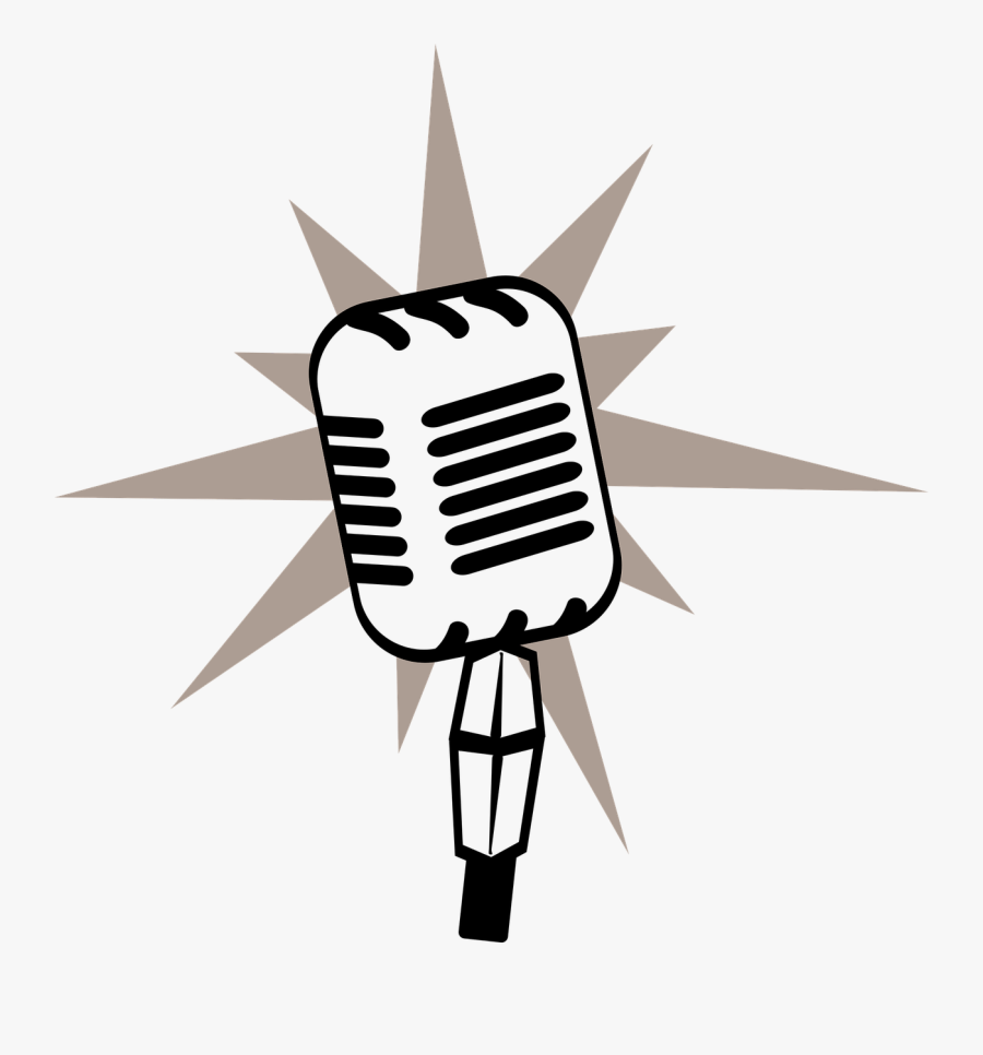 Sound Mick, Transparent Clipart