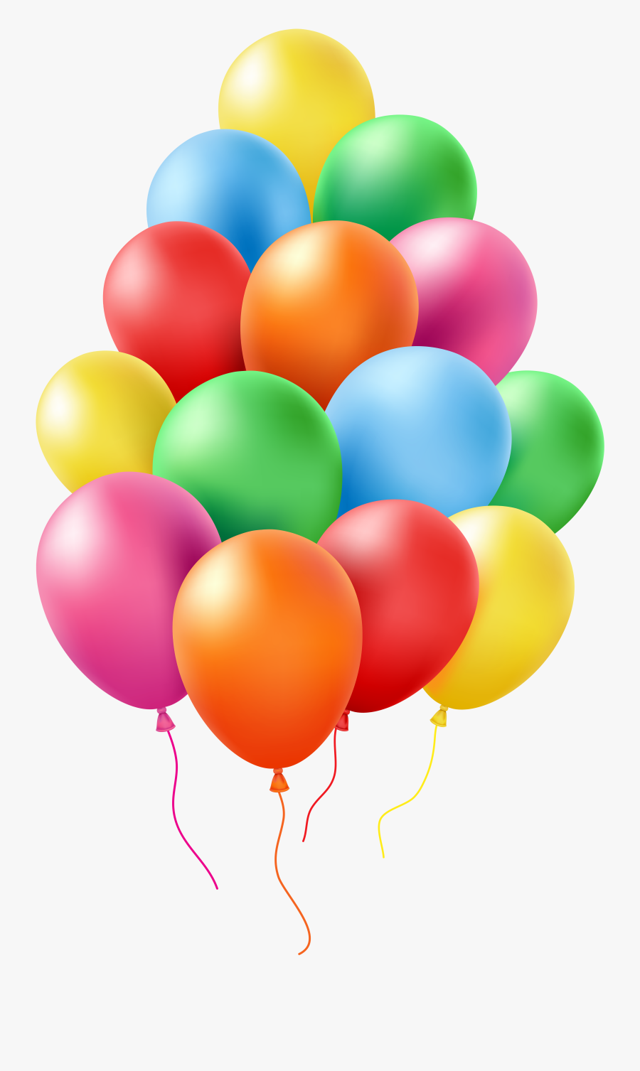 Free Real Balloons Cliparts - Balloons Clip Art Png, Transparent Clipart