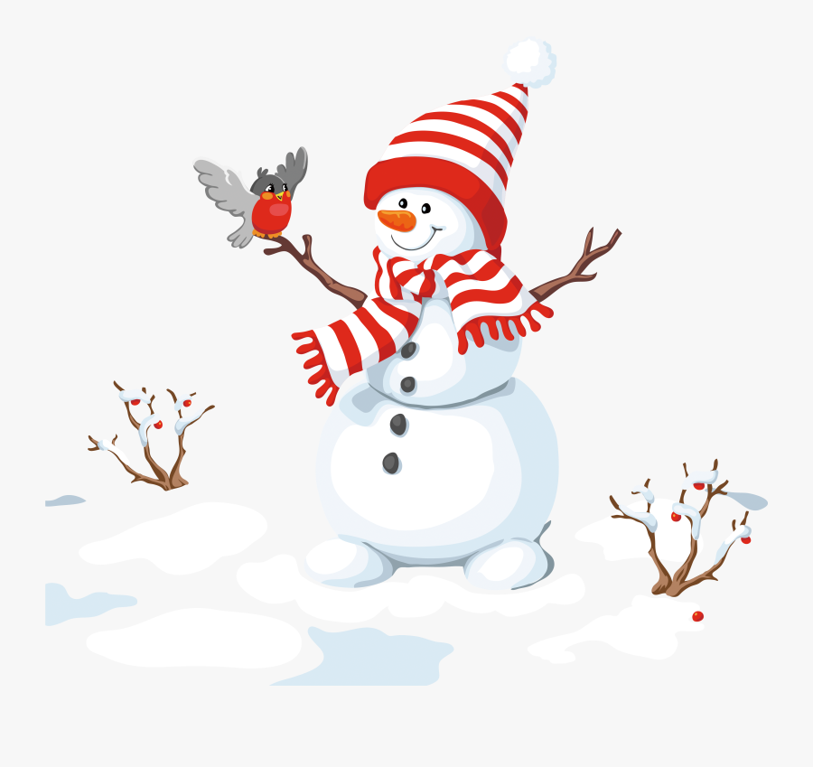 Super Snow Man Christmas - Snowman, Transparent Clipart