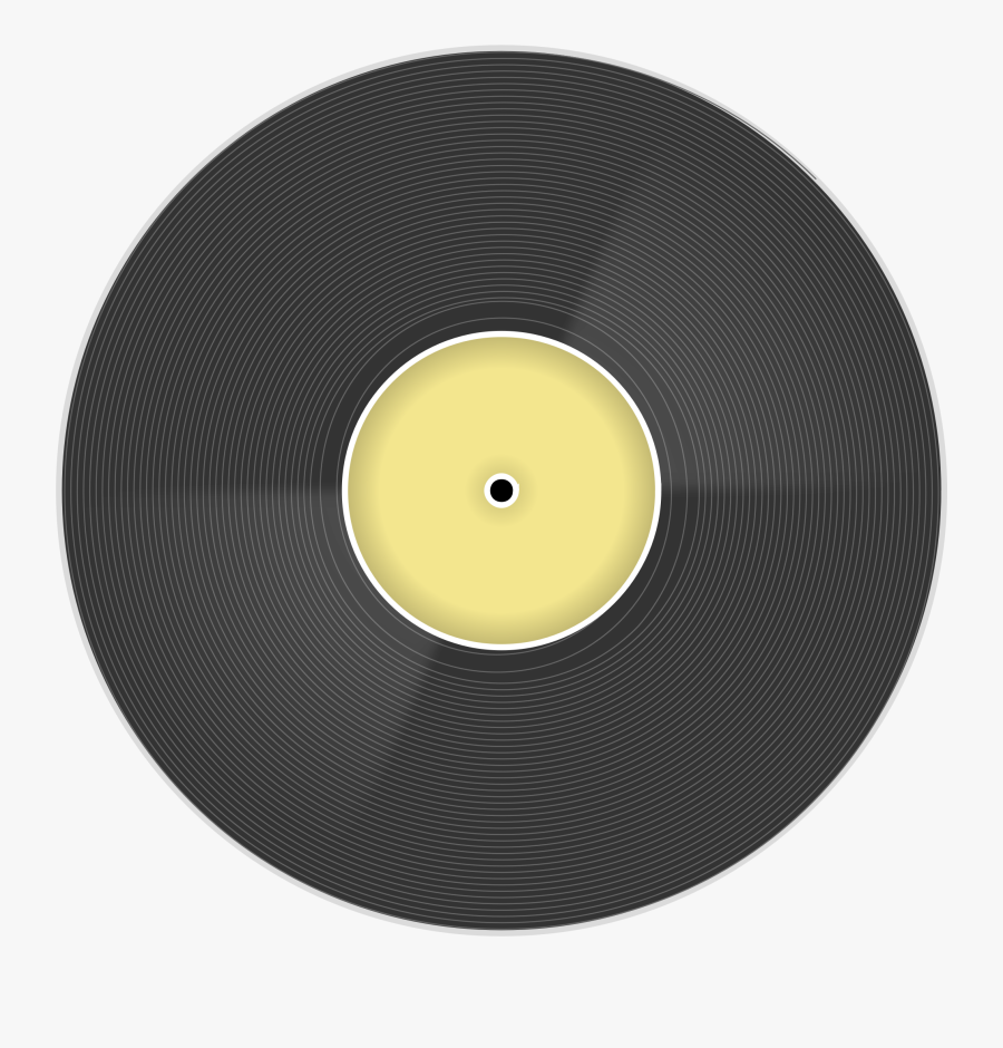 Long Play Vinyl Disc Record Clipartist - Cenicienta, Transparent Clipart