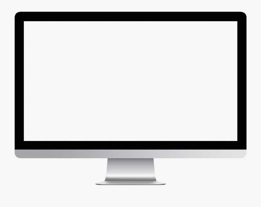 Transparent Screen Clipart - Mac Monitor Png, Transparent Clipart