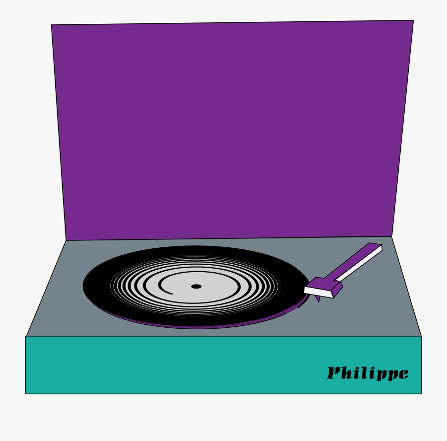 Purple,phonograph Record,computer Icons - Phonograph Record, Transparent Clipart