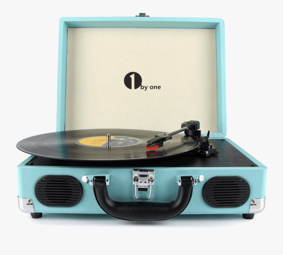 1 By One Vintage Turntable, Transparent Clipart
