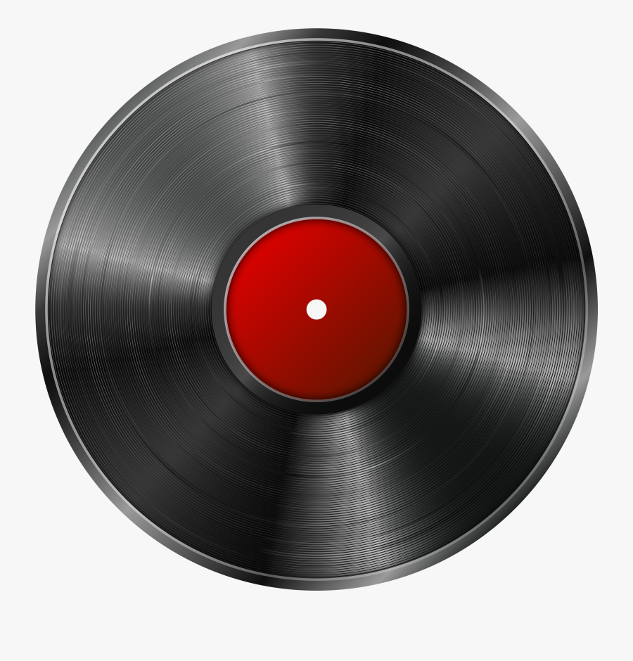 Gramophone Vinyl Lp Record Png Transparent Clip Art - Vinyl Records, Transparent Clipart