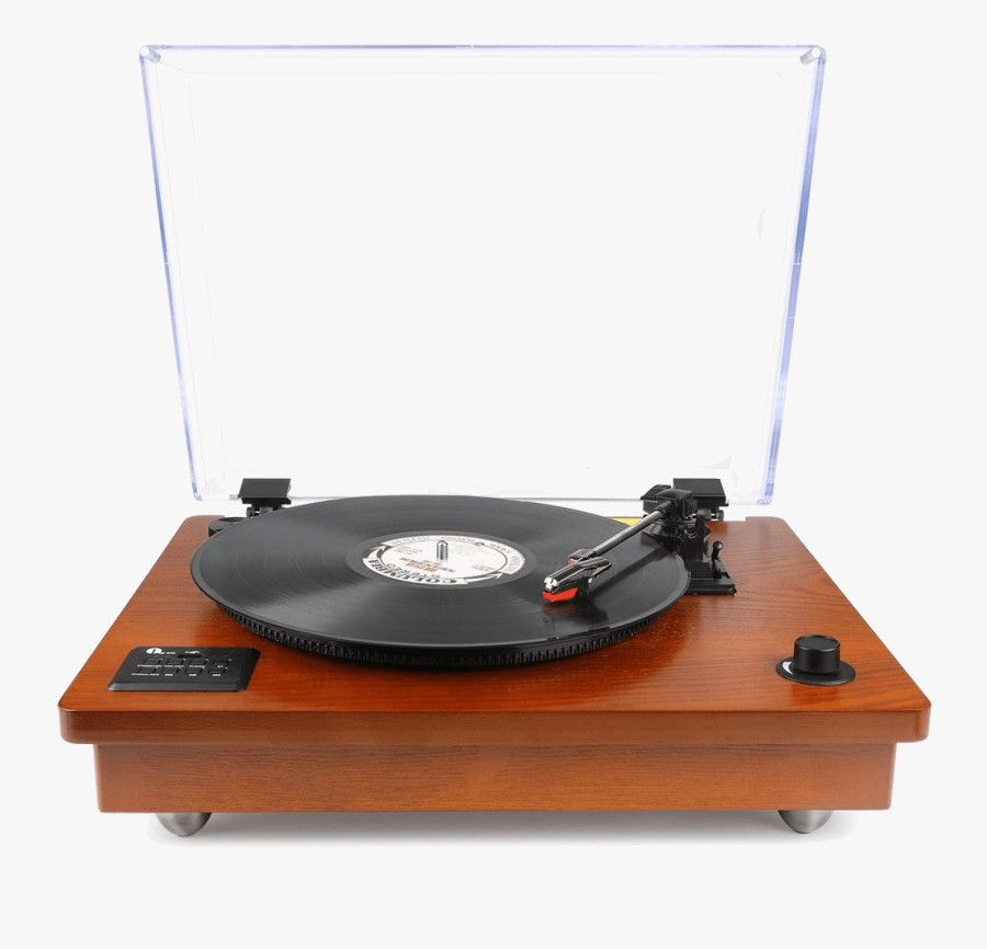 1byone Belt Driven Bluetooth Turntable With Stereo - One By One Turntable, Transparent Clipart