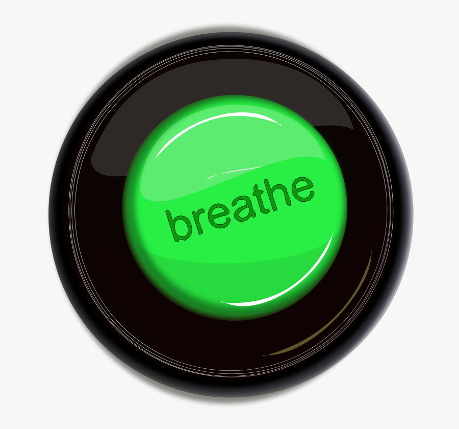 Breathe Icon Button - Circle, Transparent Clipart