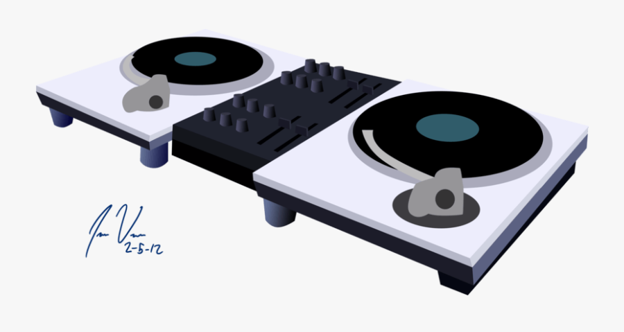 Turntables Png, Transparent Clipart