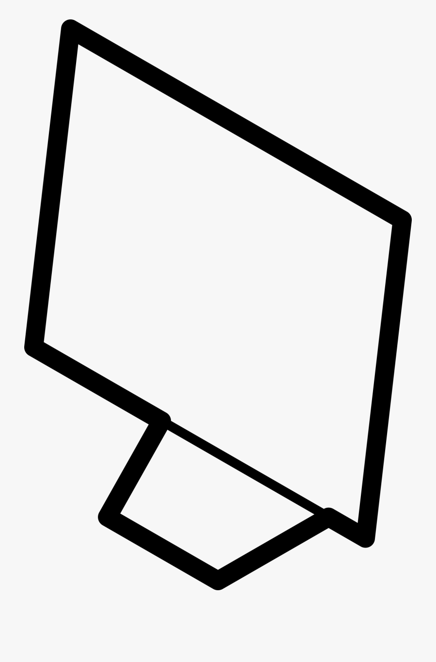 Download Computer Screen Clipart Clipartmonk - Computer Outline, Transparent Clipart