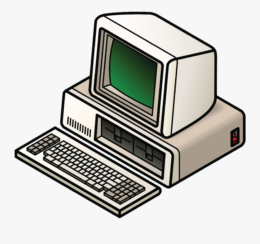 Clipart Hand Reaching Out Of Computer Screen For Money - Ibm Computer Clip Art, Transparent Clipart