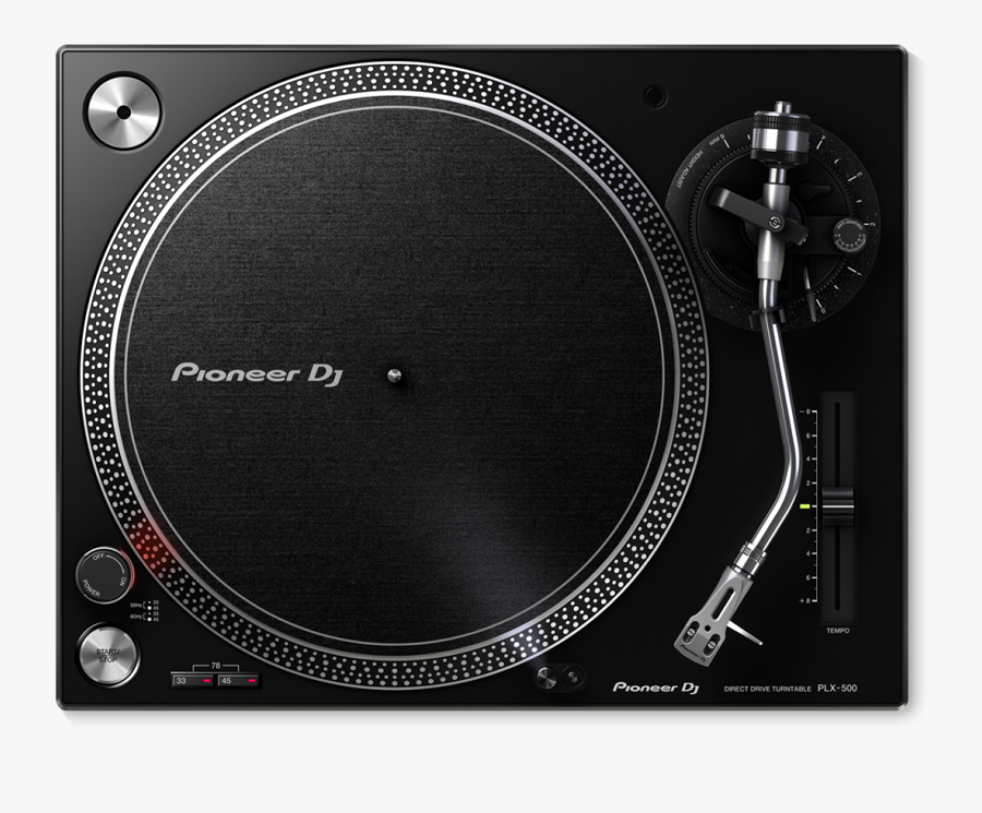 Pioneer 500 Turntable, Transparent Clipart