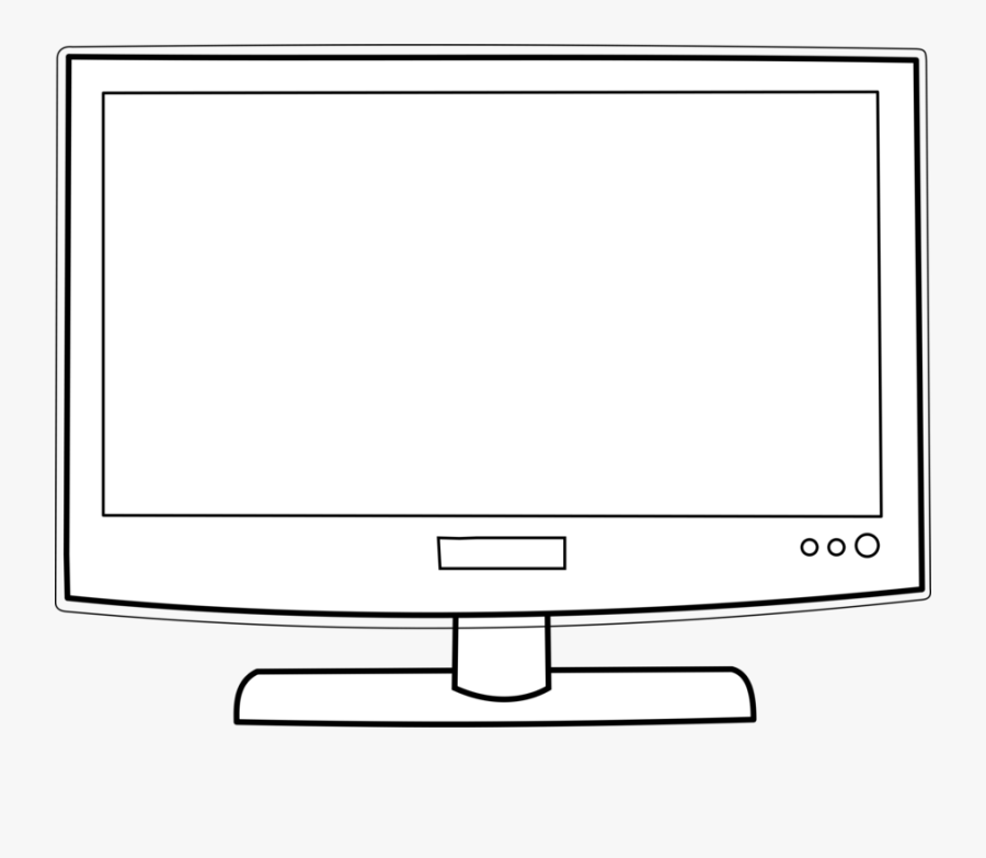 Monitor Clipart Big Screen Tv - Big Screen Tv Clipart, Transparent Clipart