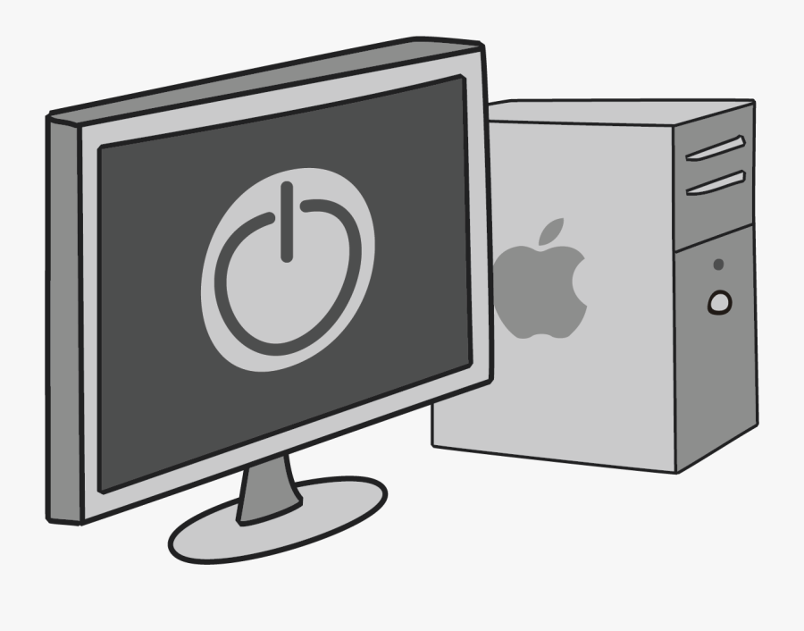 Computers Clipart Computer Screen - Computer, Transparent Clipart