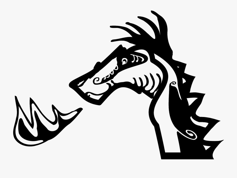 Viking Dragon Head Png, Transparent Clipart