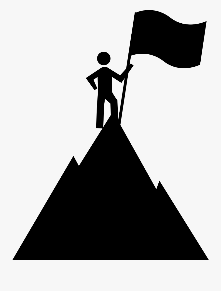 Competition Clipart Competitive Advantage - Top Of Mountain Icon, Transparent Clipart