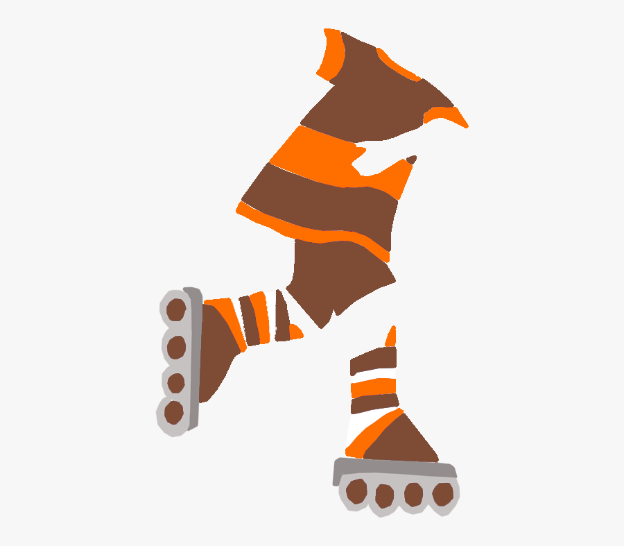 Roller Skating Fill In The Blank Thank You Notes For - Illustration, Transparent Clipart