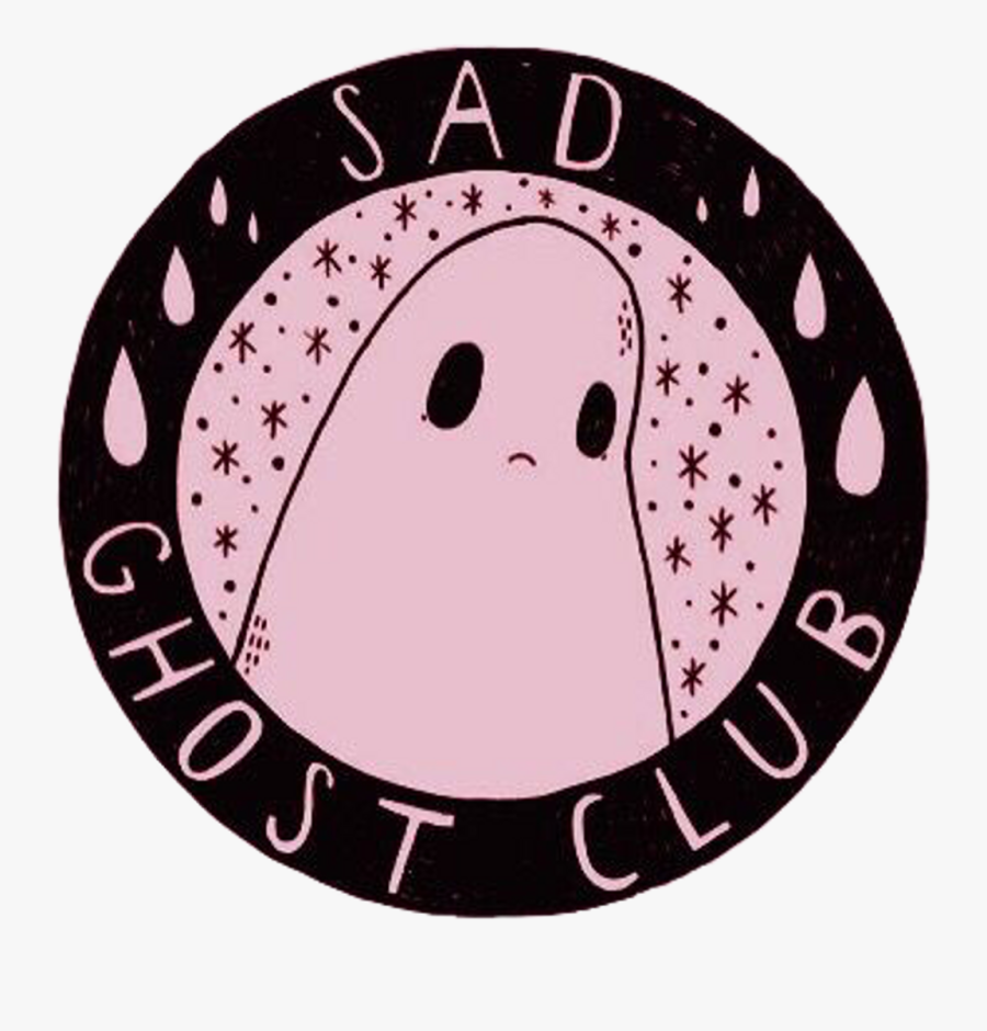 Ghost Clipart Sad Ghost - Ghost Sad Club, Transparent Clipart