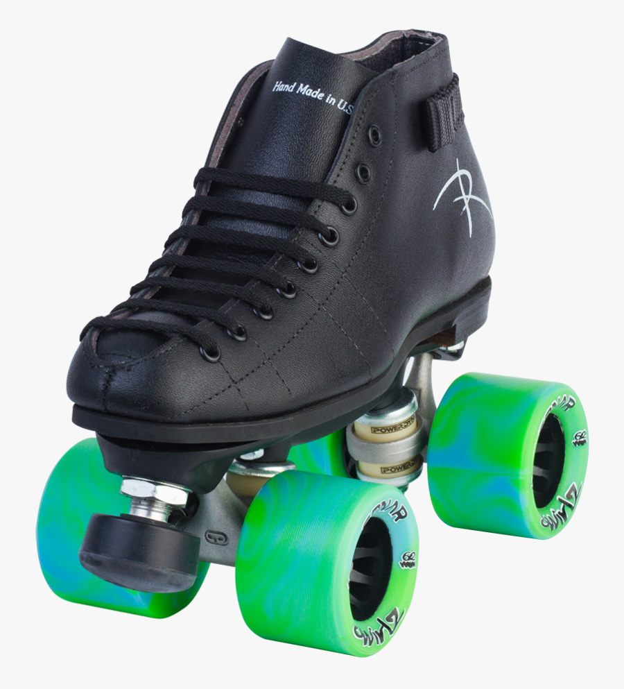 Riedell Cobalt Roller Skate Set - Quad Skates, Transparent Clipart