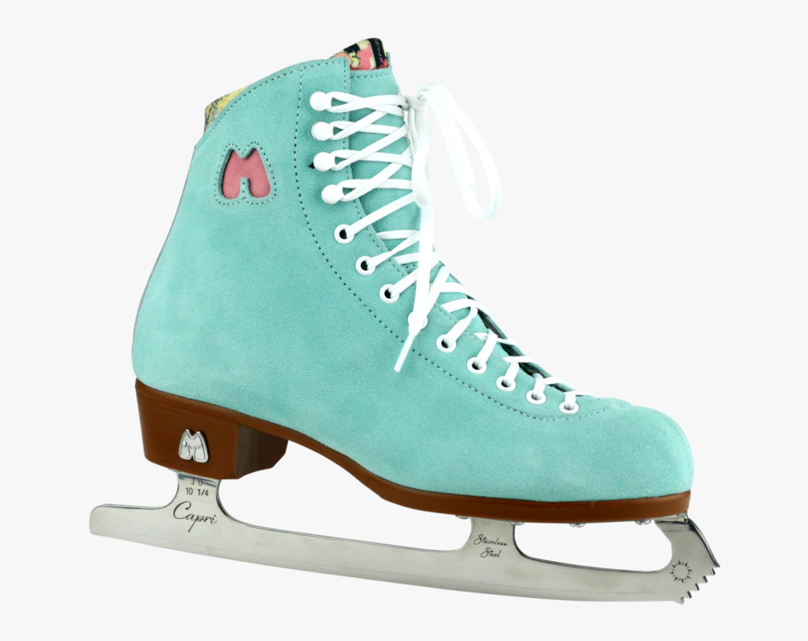 Clip Art Frozen Roller Skates - Moxi Ice Skate Mint, Transparent Clipart