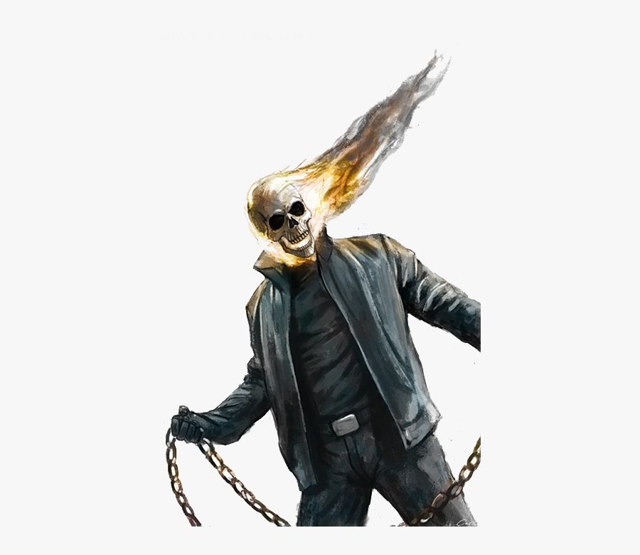 Ghost Rider Clipart Cute - Ghost Rider Transparent Png, Transparent Clipart