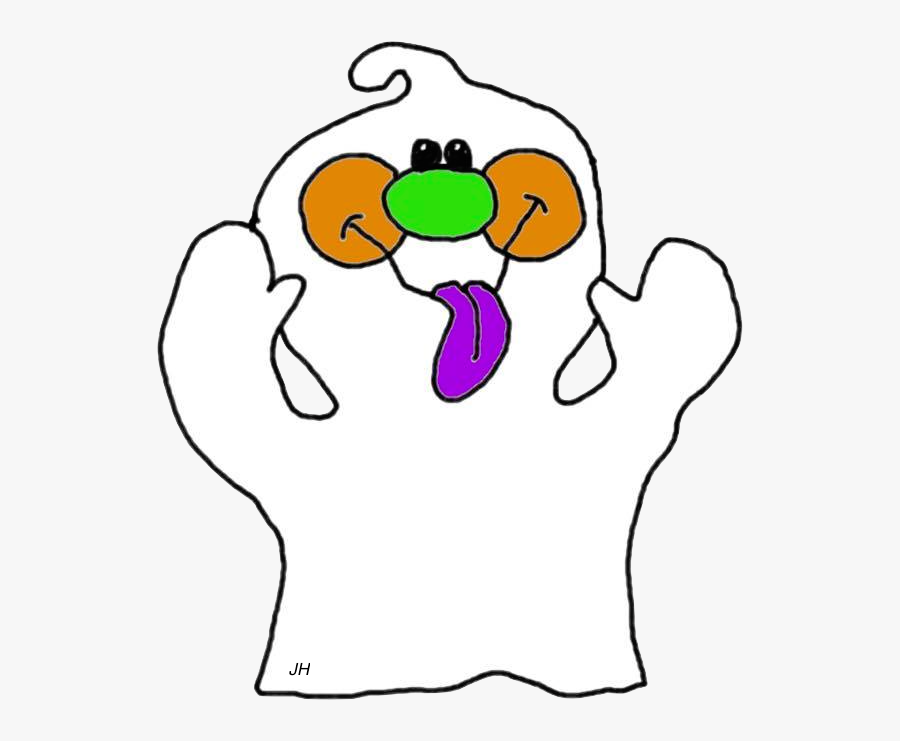 Clipart Cat Ghost - Cartoon, Transparent Clipart