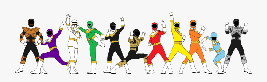 Power Rangers Shape Madness - Cartoon, Transparent Clipart