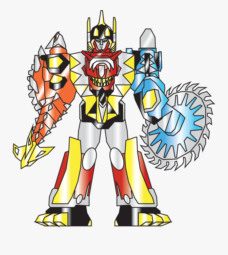 Power Rangers Wild Force Art Drawing Zord Power Rangers - Power Rangers Robot Drawing, Transparent Clipart