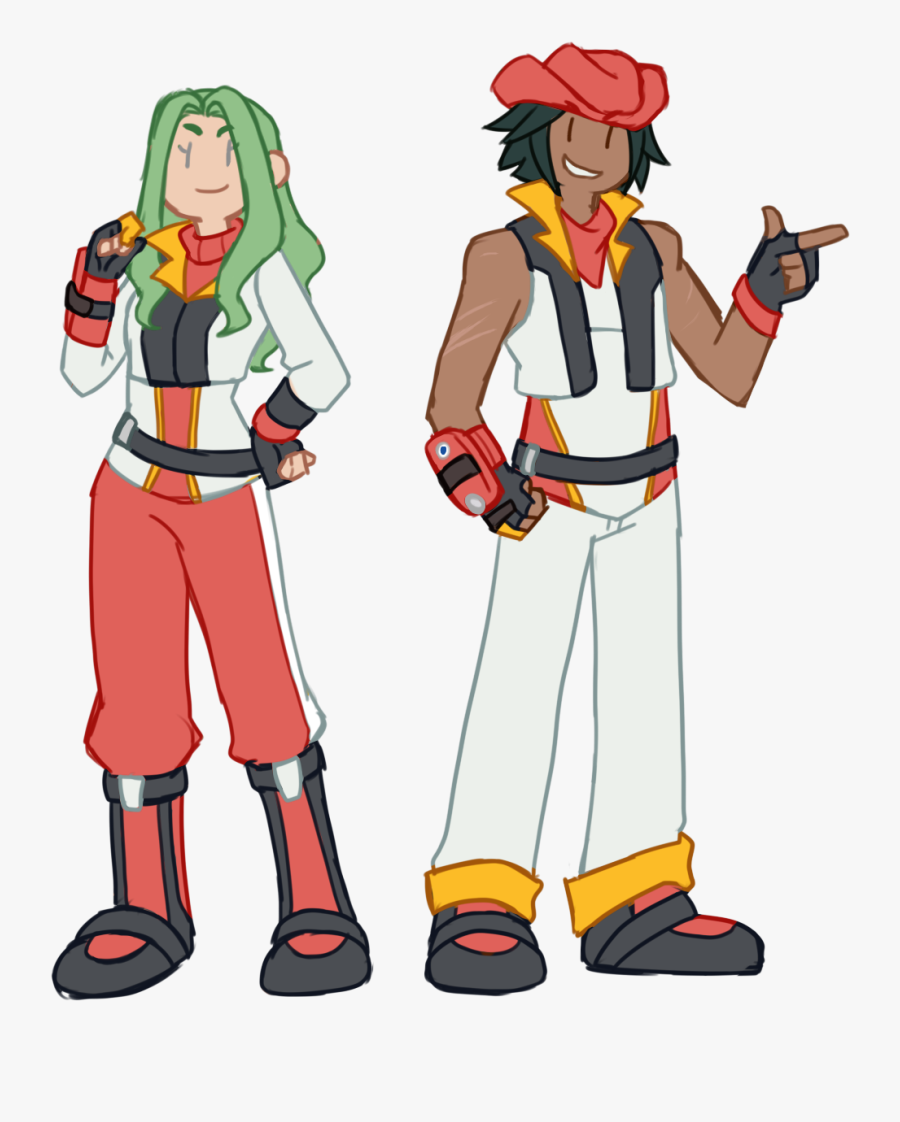 Some Wendy And Sven Redesigns From Pokemon Ranger Shadows - Pokemon Ranger Shadows Of Almia Wendy, Transparent Clipart
