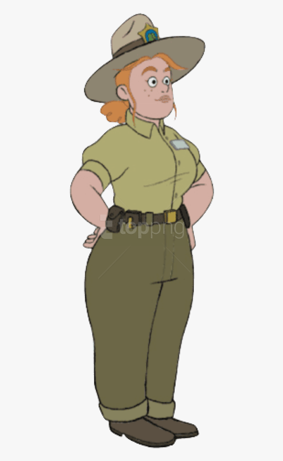 Download Park Ranger Dana Tabes Clipart Png Photo - We Bare Bears Ranger Dana, Transparent Clipart