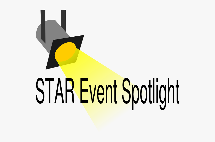 Star Event Spotlight Clip Art - Barking & Dagenham College, Transparent Clipart