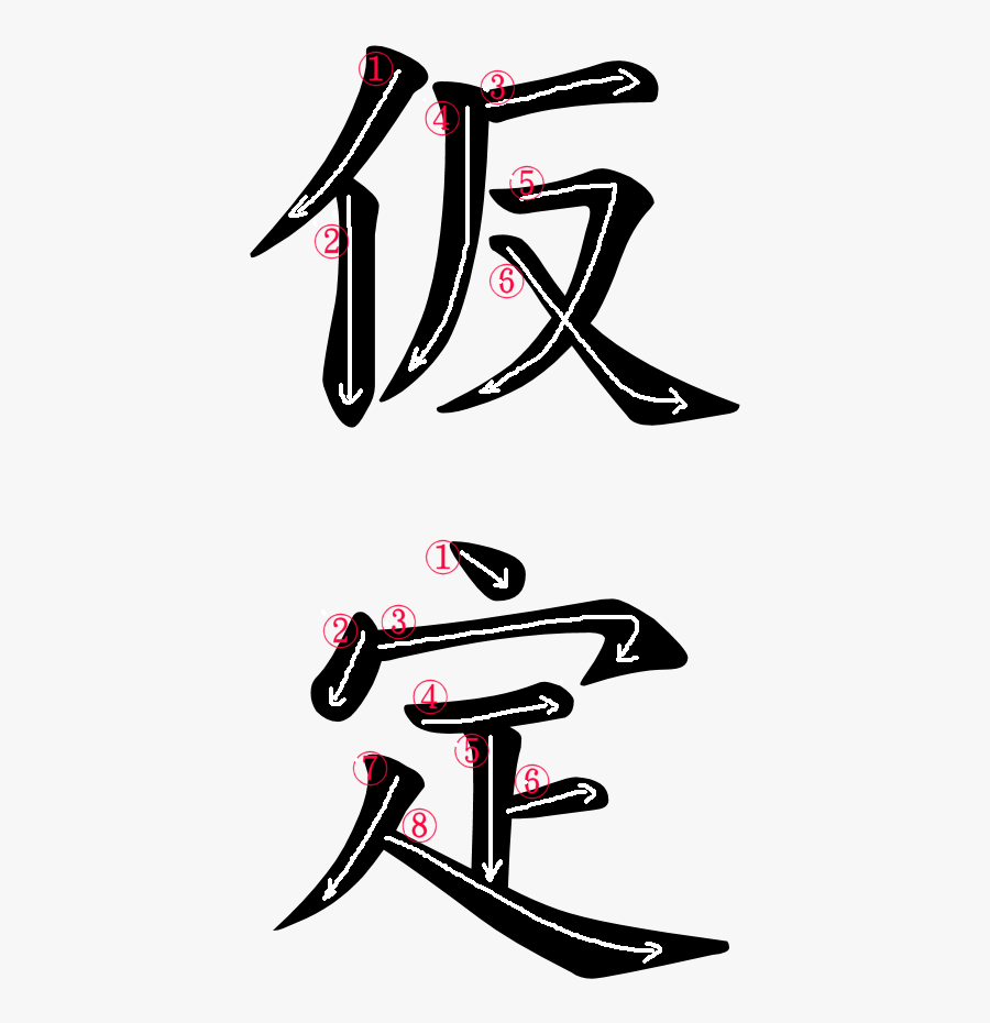 Japanese Word For Assumption - Word Kate In Japanese, Transparent Clipart