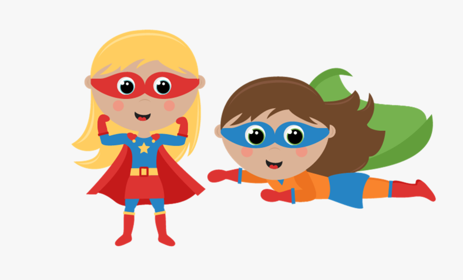 Superheroes Png - - Superhero Boy And Girl Clipart, Transparent Clipart
