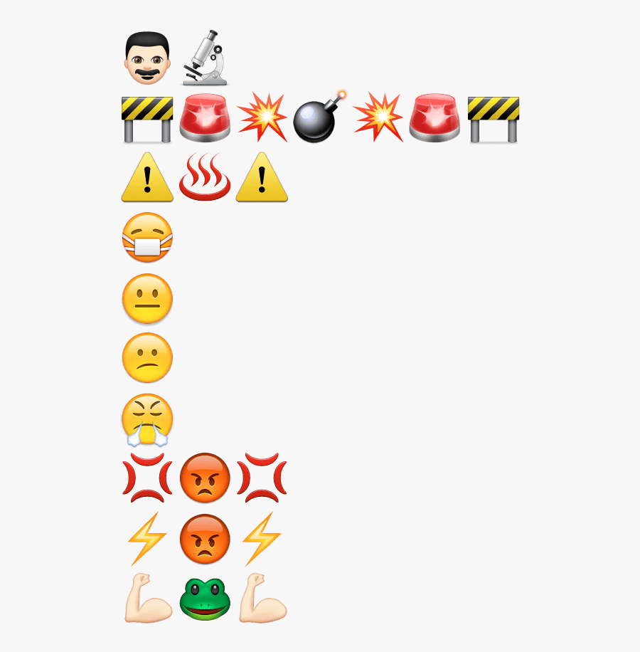 10 Superhero Origin Stories Told With Emoji, Transparent Clipart