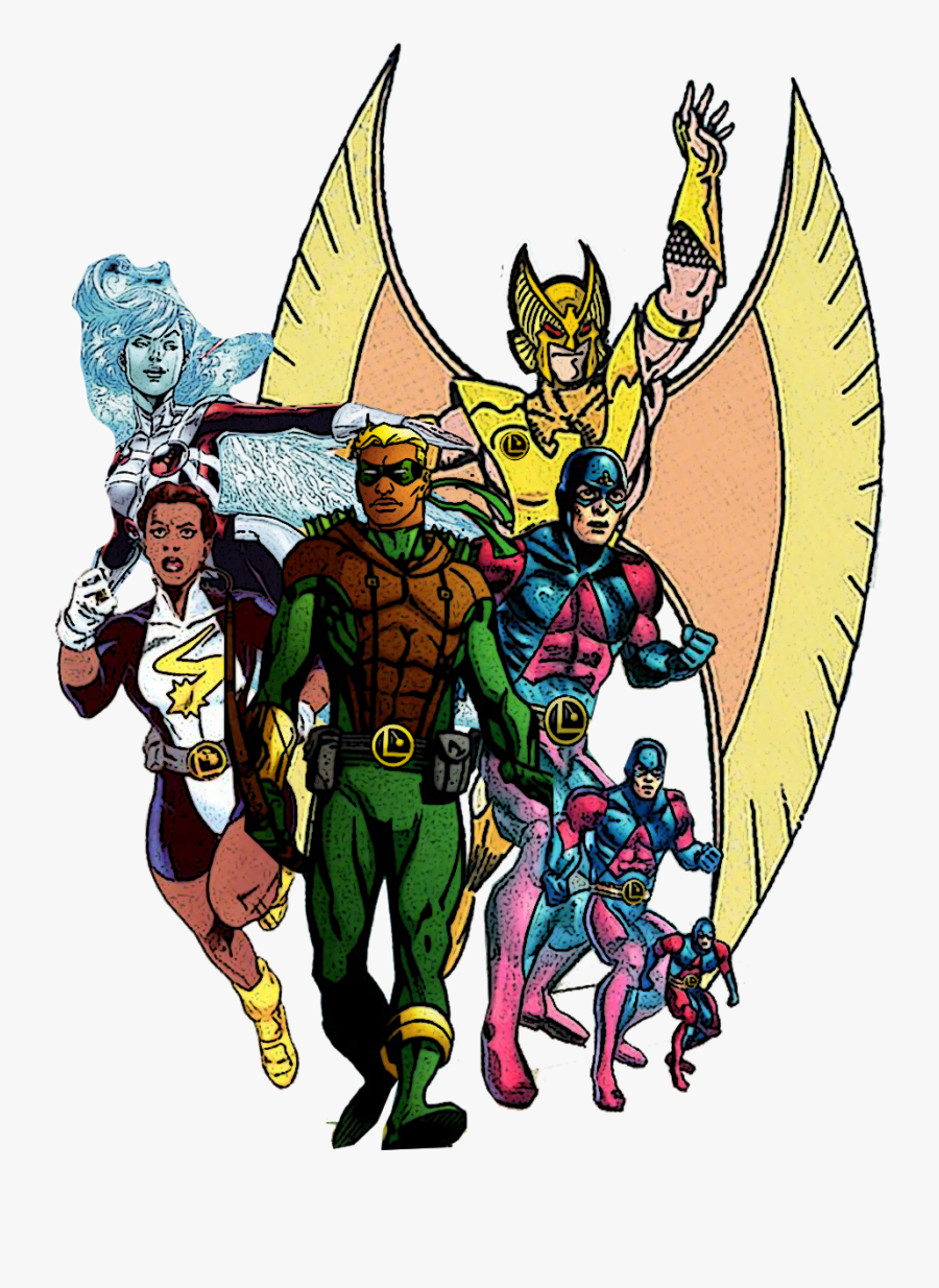 Legends Of Tomorrow "legion Of Superheroes - Legion Of Superheroes Png, Transparent Clipart