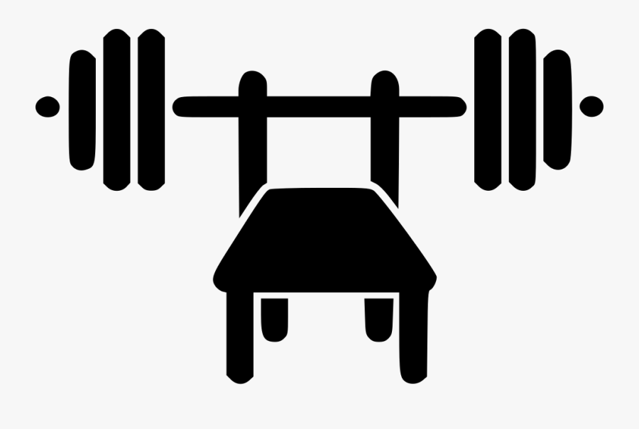 Vector Library Library Press Svg Png Icon - Bench Press Clipart Png, Transparent Clipart