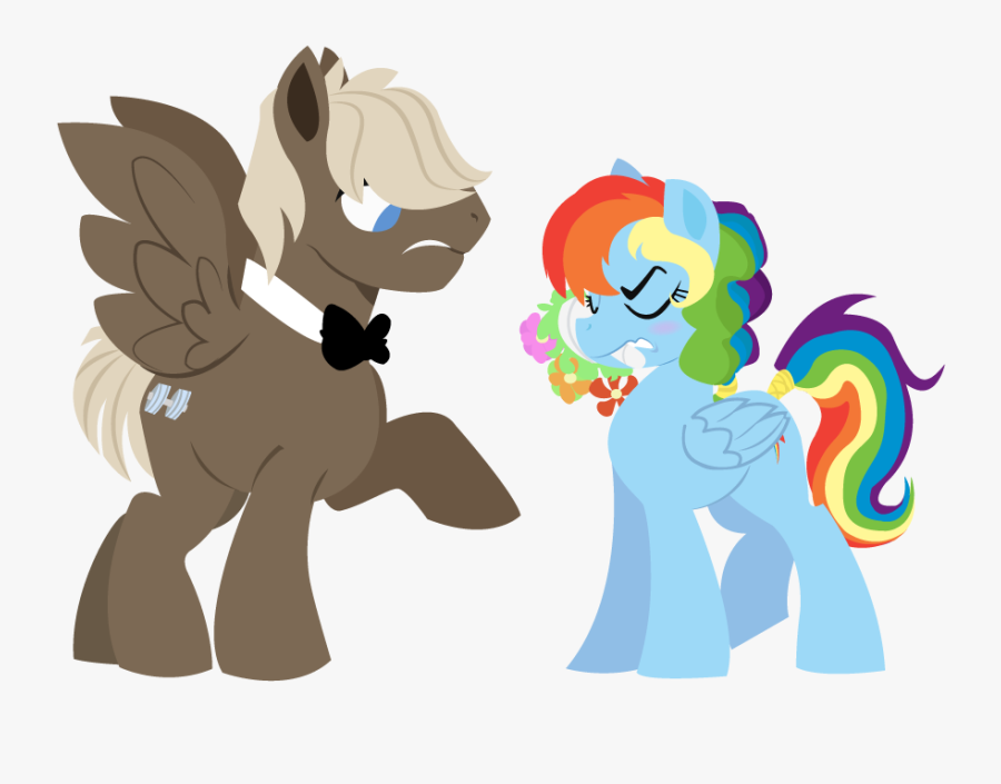 Transparent Dumb Bells Clipart - Rainbow Dash Hairstyles Mlp, Transparent Clipart