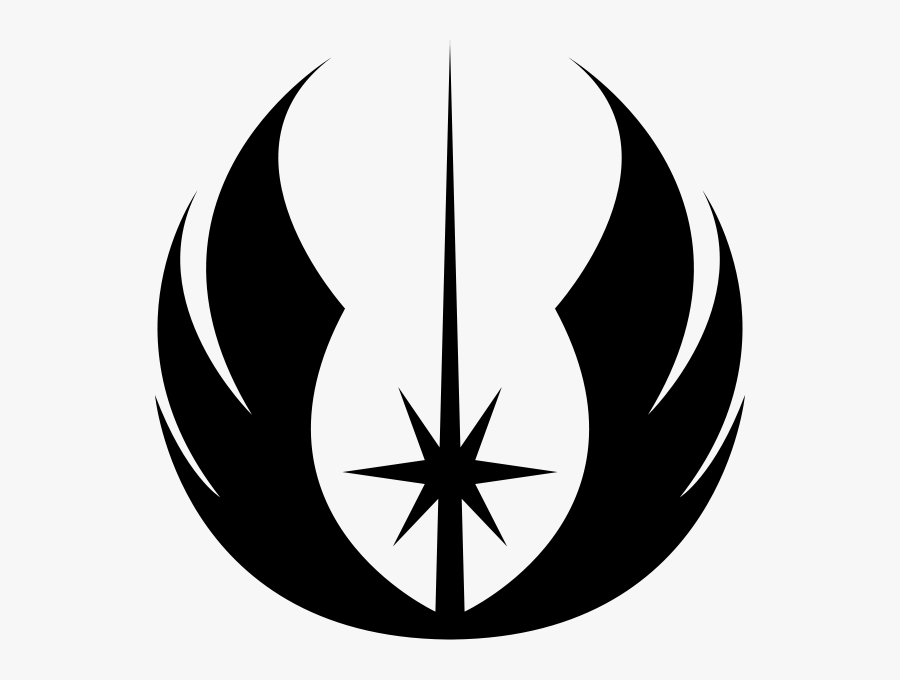 Dishonored Clipart Symbol - Star Wars Jedi Symbol, Transparent Clipart