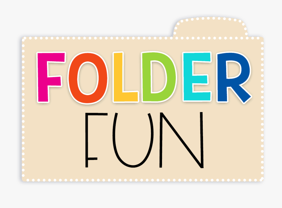 File Folder Fun Logo - Graphic Design, Transparent Clipart