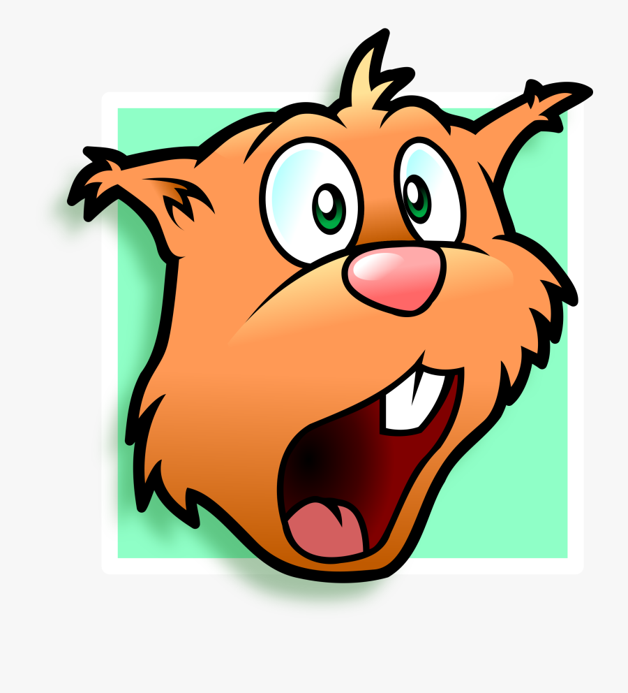 Chipmunk Clipart Clip Art - Amazed Cartoon, Transparent Clipart