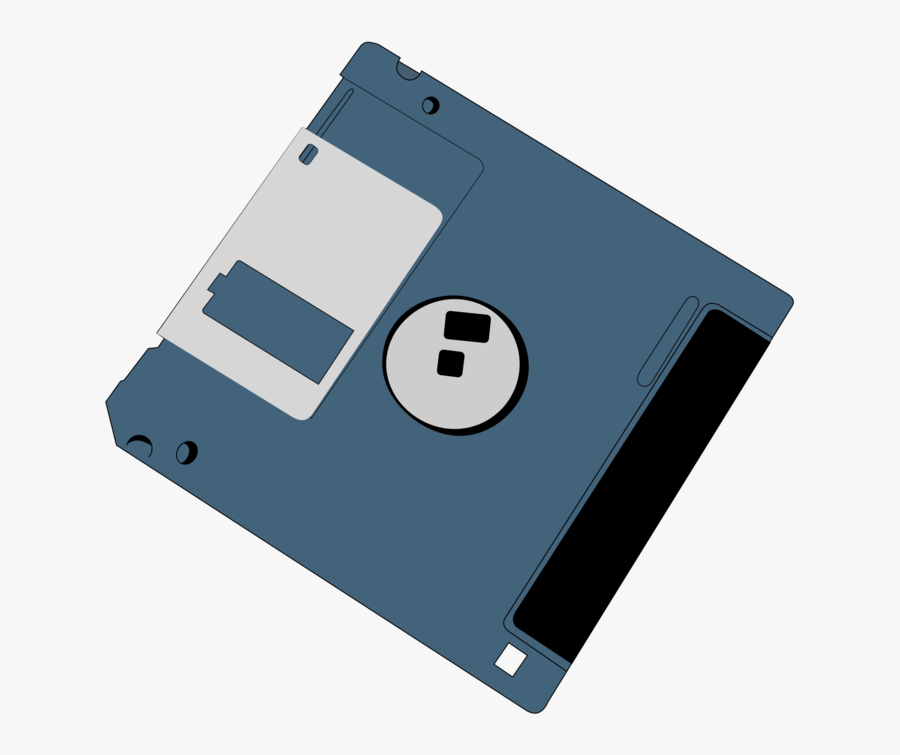 Floppy Disk, Transparent Clipart