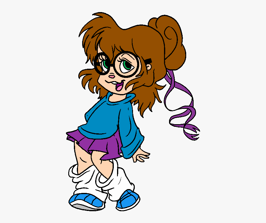 Alvin And The Chipmunks Jeanette Cartoon Clipart , - Cartoon Jeanette Alvin And The Chipmunks, Transparent Clipart