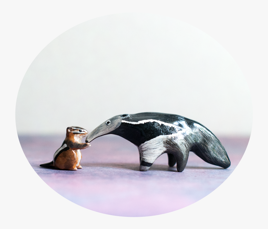 Anteater And Chipmunk - Otter, Transparent Clipart