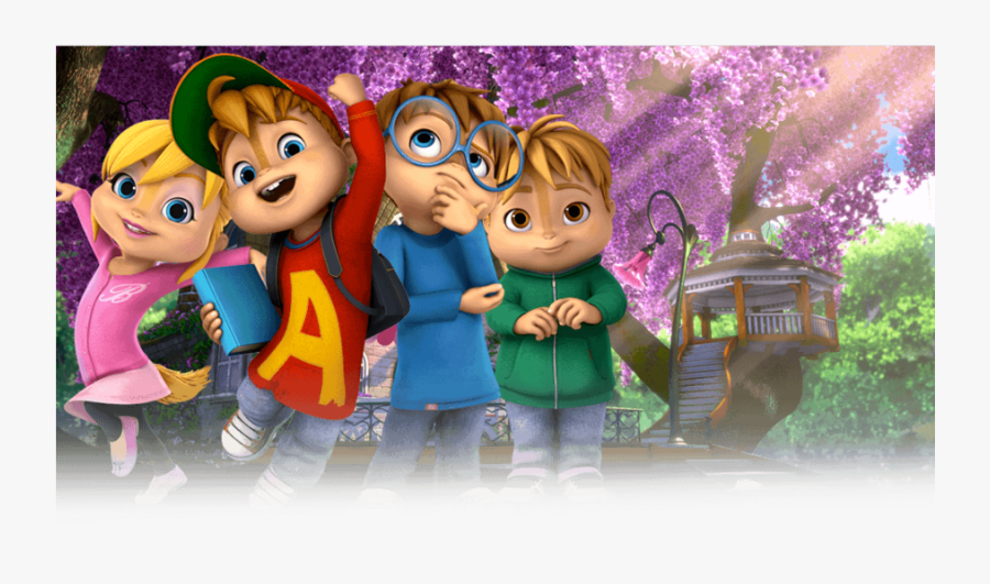 Transparent Chipmunk Clipart - Alvinnn And The Chipmunks Nickelodeon Poster, Transparent Clipart