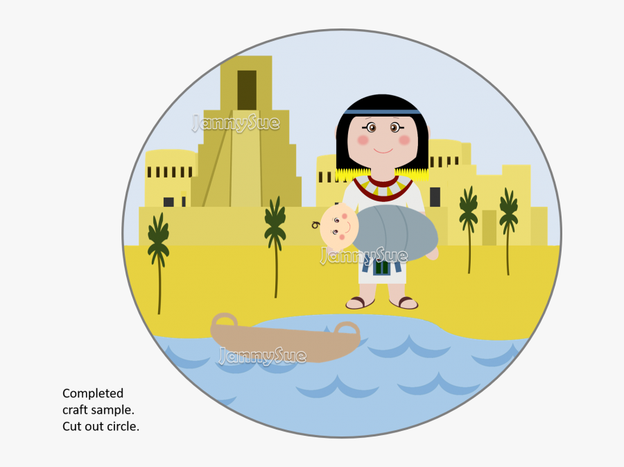 Baby Circle Scene Thumb - Cartoon, Transparent Clipart