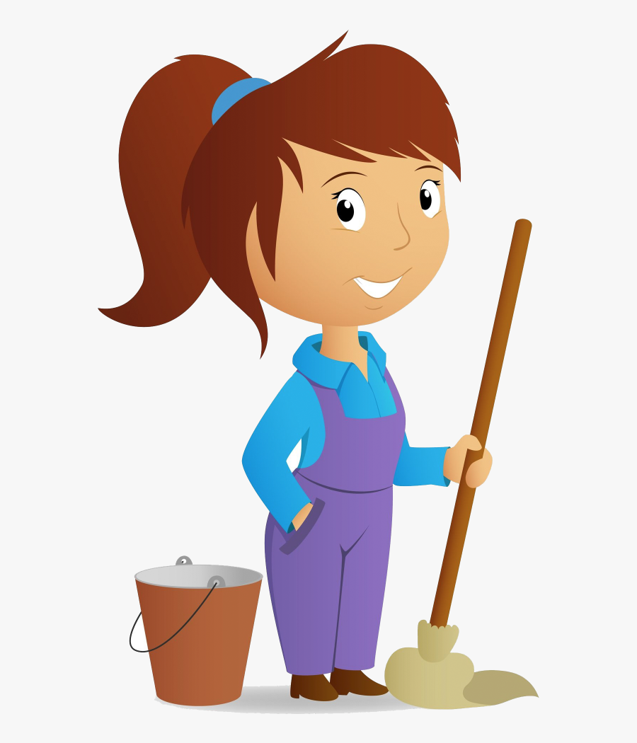 Maid On Call - Imagen De Hacer Oficio Animado, Transparent Clipart