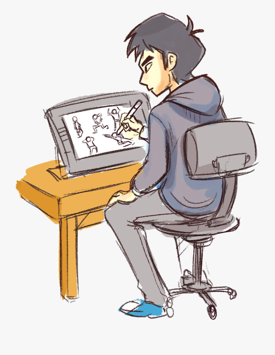 Aw Productions Moses Kim - Cartoon, Transparent Clipart
